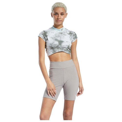 Reebok Γυναικεία κοντομάνικη μπλούζα crop
